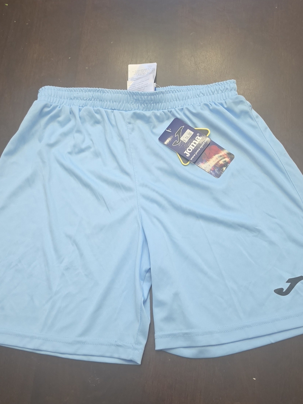 New Joma SOCCER Light Blue YOUTH Athletic Shorts